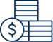 A money and coin icon.